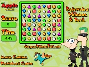 Bejeweled Phineas Ferb
